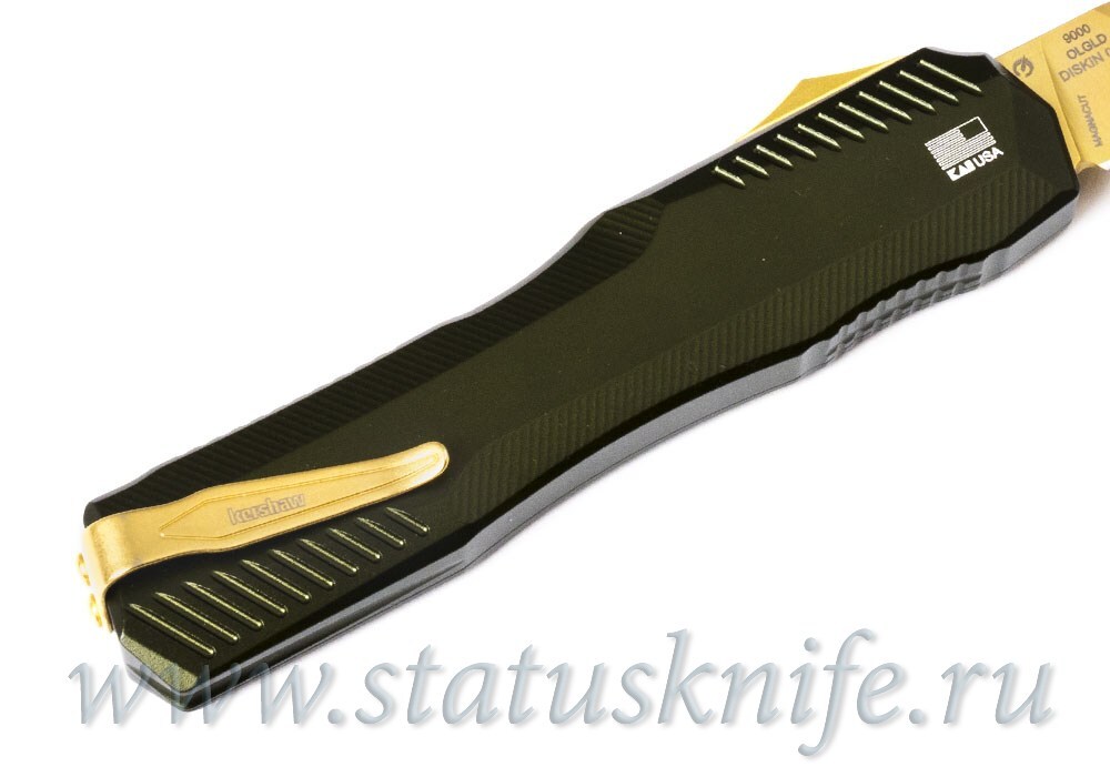 Нож Kershaw 9000OLGLD Exclusive Green and Gold Livewire First 4
