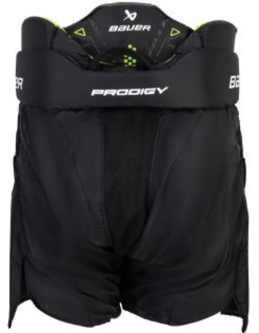 Шорты вратарские BAUER S24 GSX PRODIGY YTH L/XL черные