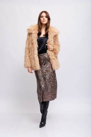 Oui Юбка трикотажная с пайетками