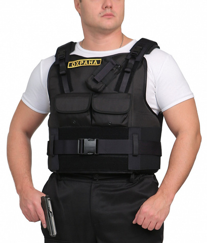 Бронежилет Комфорт 4-4 чехол «Охранник»