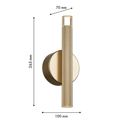 Настенный светодиодный светильник Favourite Blick 4759-1W