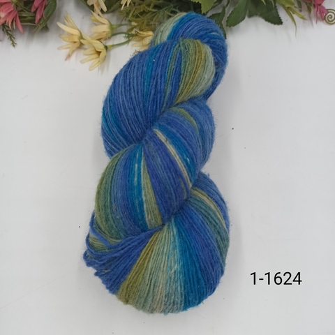 Дундага 6/1 шерсть секционного окрашивания 01-1624 420м/100гр