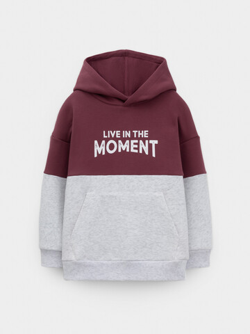 джемпер  для мальчика  КР 302214/коричневый,св.серый меланж к632