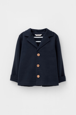 жакет  для мальчика  КР 302021/индиго к448