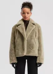 Куртка с меховой отделкой QS