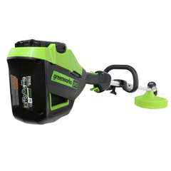 Триммер Greenworks GD60LTK4 60V (40 см) аккумуляторный, с АКБ 4 А/ч и ЗУ