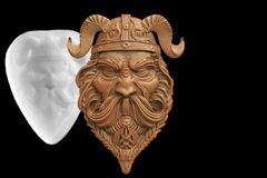 Силиконовый молд № 0118 Викинг