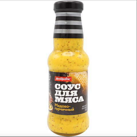 Соус для мяса медово-горчичный Костровок 250мл