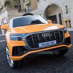 Детский электромобиль "AUDI Q8" 6V, оранжевый