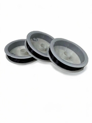 Леска для бисера 0,3 мм, черная, 3 бобины по 50 м, общее 150 м