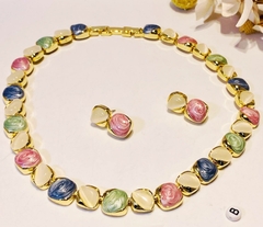 Комплект украшений VETTA (колье + серьги)