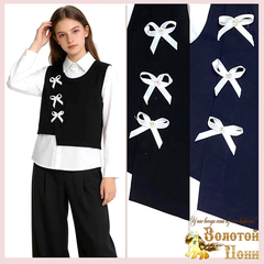 Джемпер-обманка д (9-13) 260415-WD191