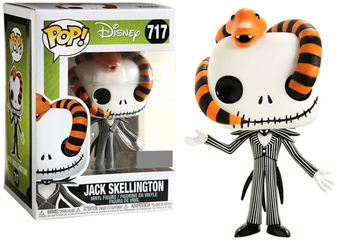 Funko POP! Disney. The Nightmare Before Christmas: Jack Skellington with Snake (717)