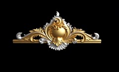 Силиконовый молд Орнамент № 033 -м