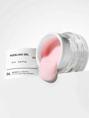 Гель моделирующий IBDI NAILS 04 Milky Pink 15мл