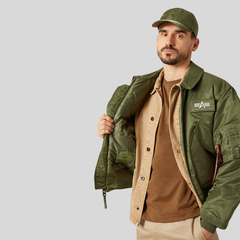 Куртка Alpha Industries CWU 45/P Sage Green (Зеленая)