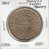 V2190 2005 Франция медаль Монмартр