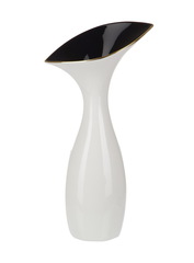 Элитная ваза декоративная Lushe белая малая от Antonio Rosa