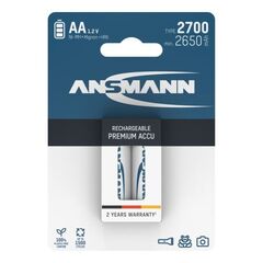 Аккумулятор АА/NiMH ANSMANN 1.2V, 2700мАч