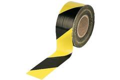 Оградительная лента Протэкт Стандарт 250 п.м.   75мм  Желто-черная ЛО-250/75 Ст ж/ч