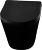 Abber Bequem AC1102MB Унитаз подвесной, цвет: черный матовый