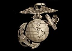 Силиконовый молд № 0201 Герб Морской пехоты США