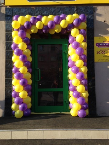 Арка из шаров №11