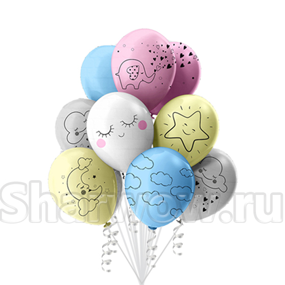 Украшения из воздушных шаров на детский праздник: простые и оригинальные композиции