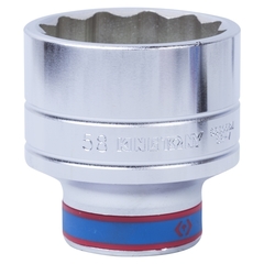 KING TONY (633058M) Головка торцевая стандартная двенадцатигранная 3/4", 58 мм