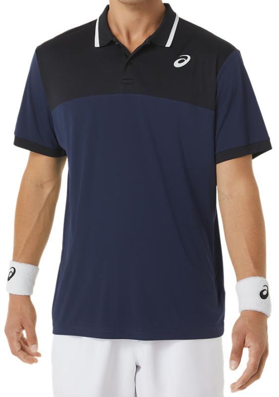 Asics Court Polo Shirt midnight performance black 7 562 TENNIS 24.RU