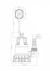 Насос дренажный Джилекс «ФЕКАЛЬНИК» 115/5 серия 