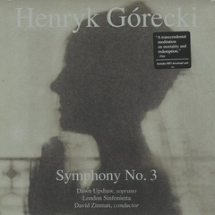 Henryk Gorecki, Dawn Upshaw, London Sinfonietta, David Zinman / Symphony No. 3 (LP)