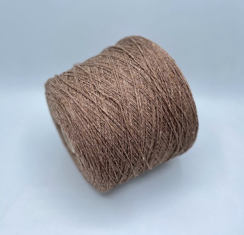 Cariaggi (пр.Италия),art-Malfile tweed, 2/13 650м/100 гр. 95%Меринос 5%Кашемир, цвет-Светло-коричневый твид ,арт-27586