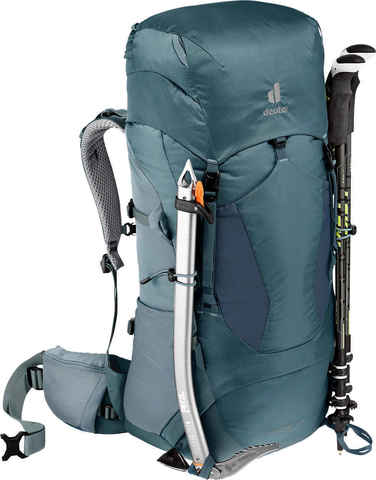 Картинка рюкзак туристический Deuter Aircontact Lite 50+10 arctic-teal - 5