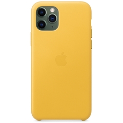 Чехол для телефона APPLE iPhone 11 PRO Leather Case - Meyer Lemon (MWYA2ZM/A)