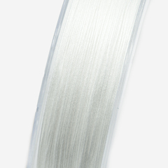 Нить для браслетов, нейлон, оттенок "Снег", 0,5мм