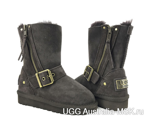 UGG Kids Classic Short Blaise Grey