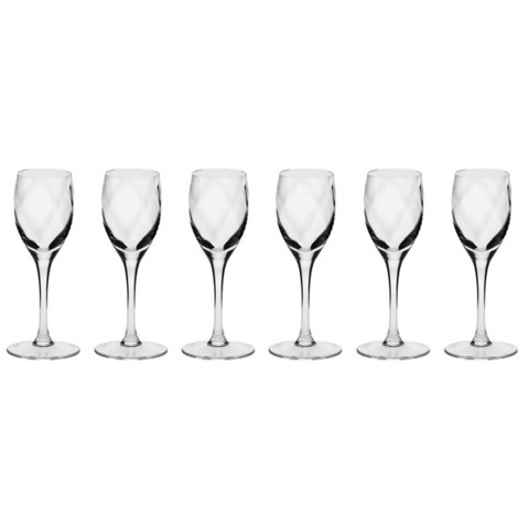 Набор рюмок для водки 6шт 40мл Krosno Романтика