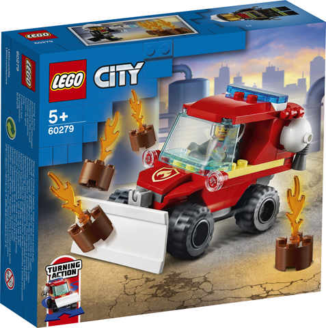 Lego konstruktor City Fire Hazard Truck