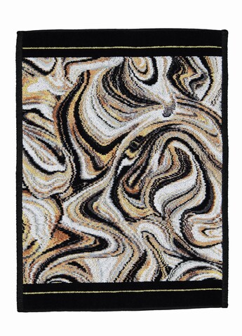 Полотенце 37x50 Feiler Murano Nero 010 schwarz черное