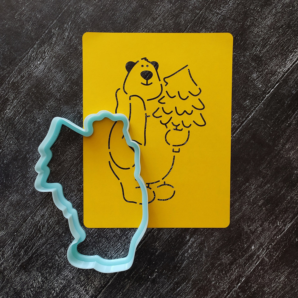 Мишка Новогодний №12