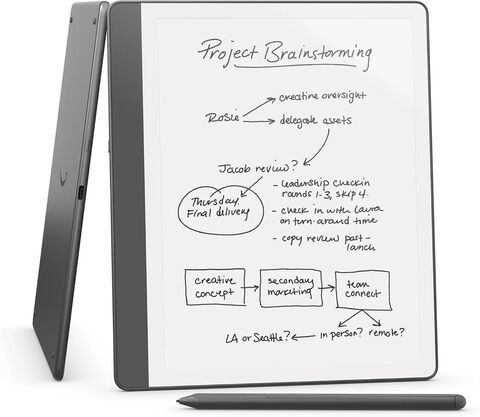 Электронная книга Amazon Kindle Scribe (2024) 32Gb with Premium Pen Серый | Tungsten