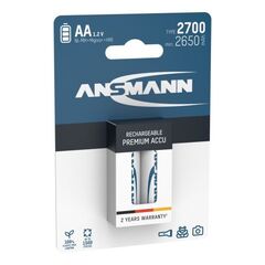 Аккумулятор АА/NiMH ANSMANN 1.2V, 2700мАч