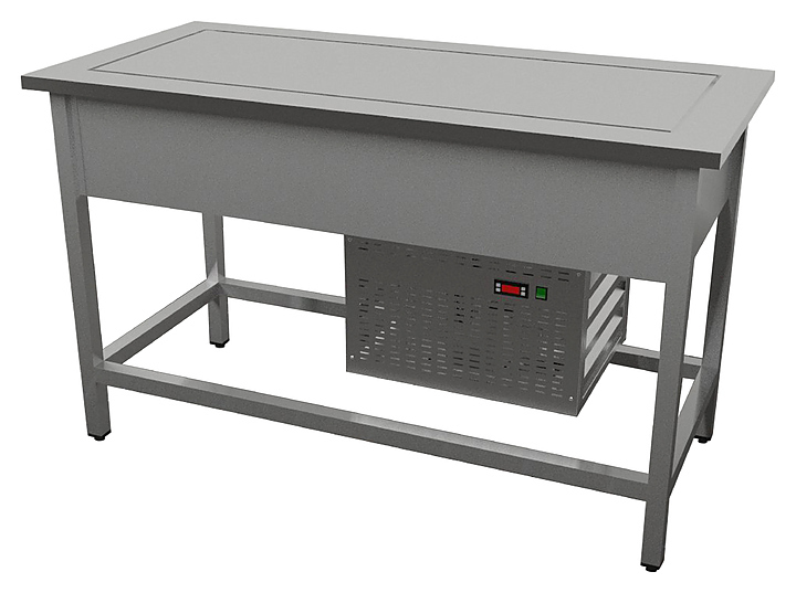 Прилавок с охлаждаемой поверхностью Gastrolux ПО-157/П/L