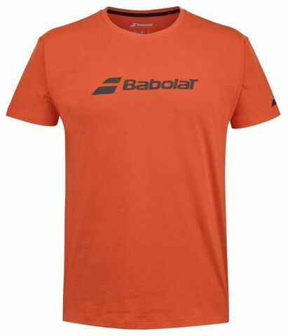 Теннисная футболка Babolat Exercise Tee Men - fiesta red