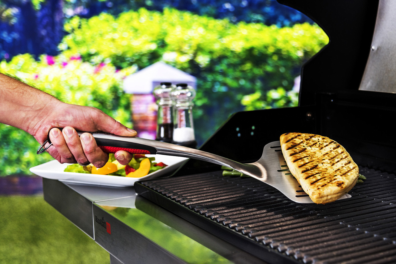 Лопатка для гриля Char-Broil XL широкая, стальная