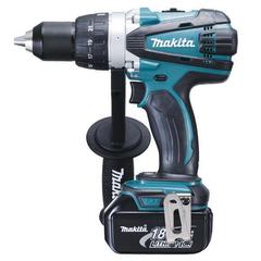 Аккумуляторная ударная дрель-шуруповёрт Makita DHP458RFE