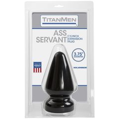 Большая анальная пробка Titanmen Tools Butt Plug 3.75