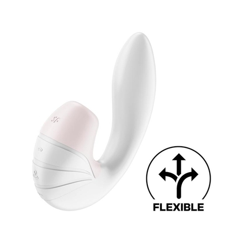 Satisfyer Supernova Вибратор с вакуумным стимулятором Белый