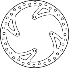 Диск тормозной передний SX 1533F3